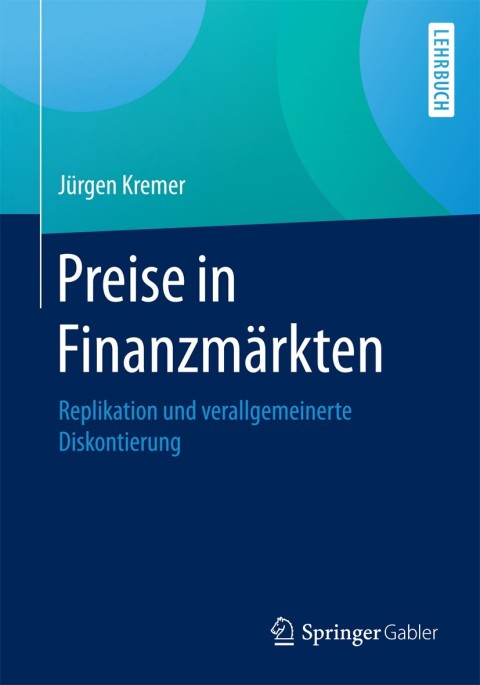 Cover image for book Preise in Finanzmärkten