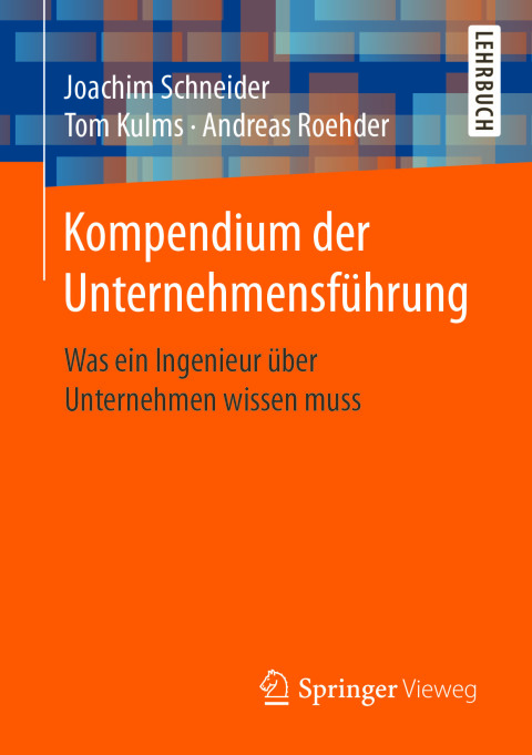 Cover image for book Kompendium der Unternehmensführung