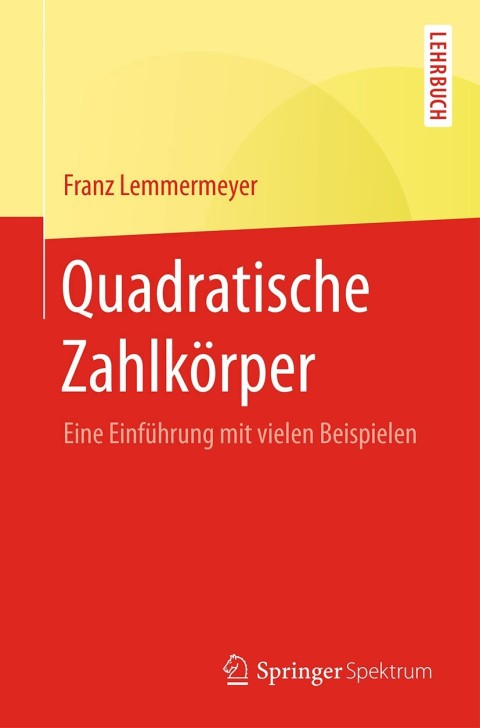 Cover image for book Quadratische Zahlkörper