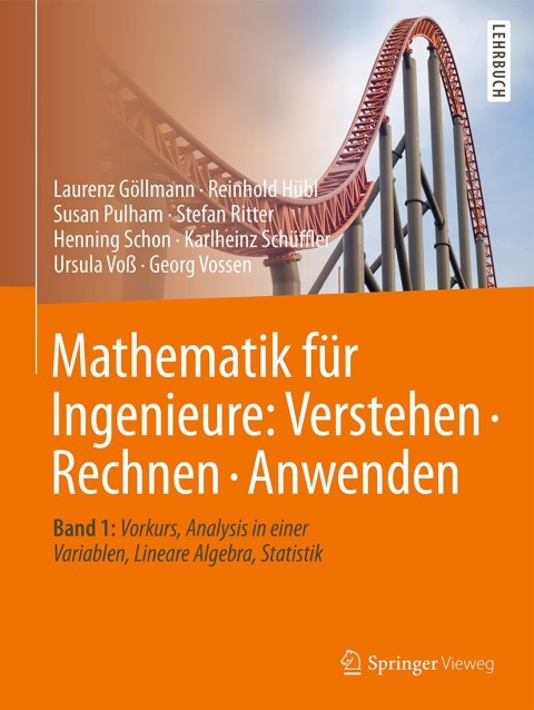 Cover image for book Mathematik für Ingenieure: Verstehen – Rechnen – Anwenden