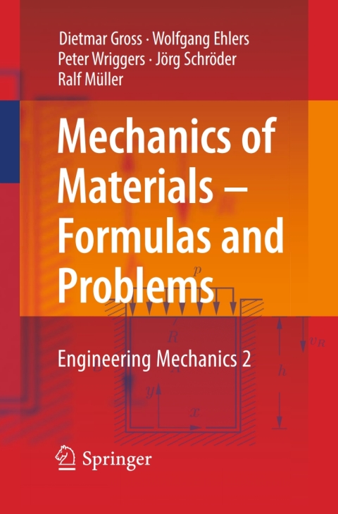 Cover image for book Mechanics of Materials – Formulas and Problems