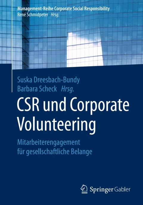 Cover image for book CSR und Corporate Volunteering