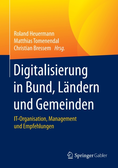 Cover image for book Digitalisierung in Bund, Ländern und Gemeinden