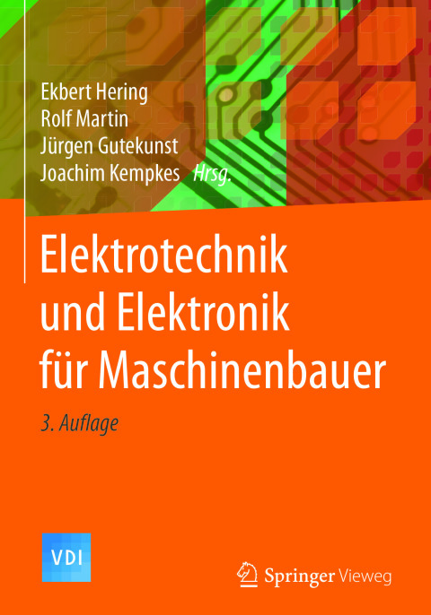 Cover image for book Elektrotechnik und Elektronik für Maschinenbauer