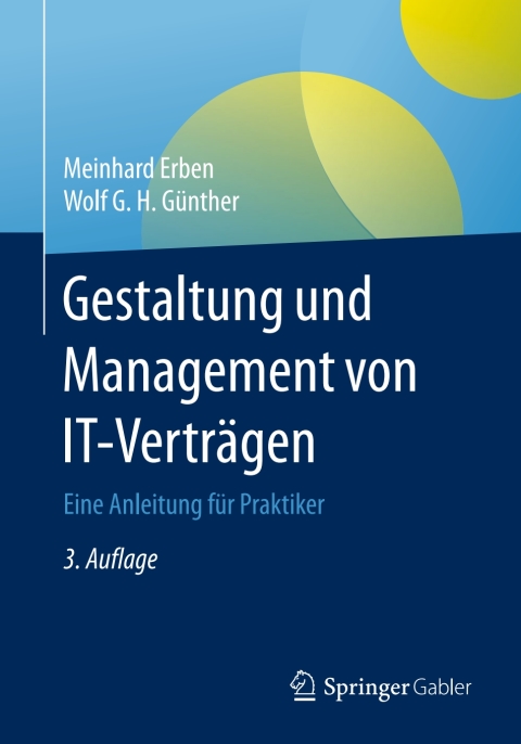 Cover image for book Gestaltung und Management von IT-Verträgen