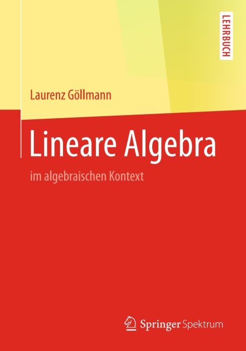 Cover image for book Lineare Algebra