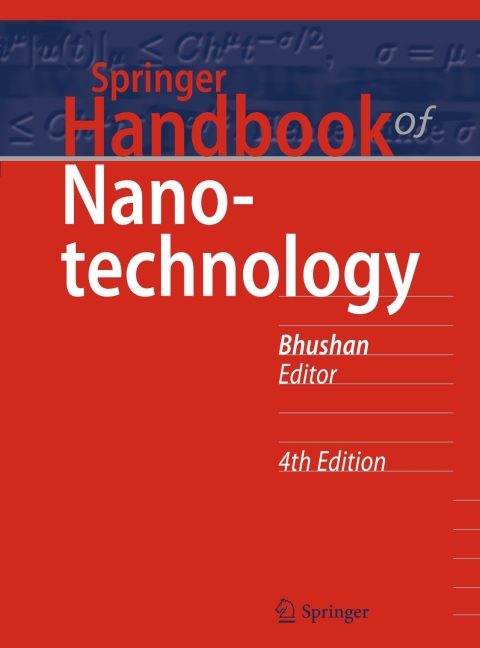 Cover image for book Springer Handbook of Nanotechnology