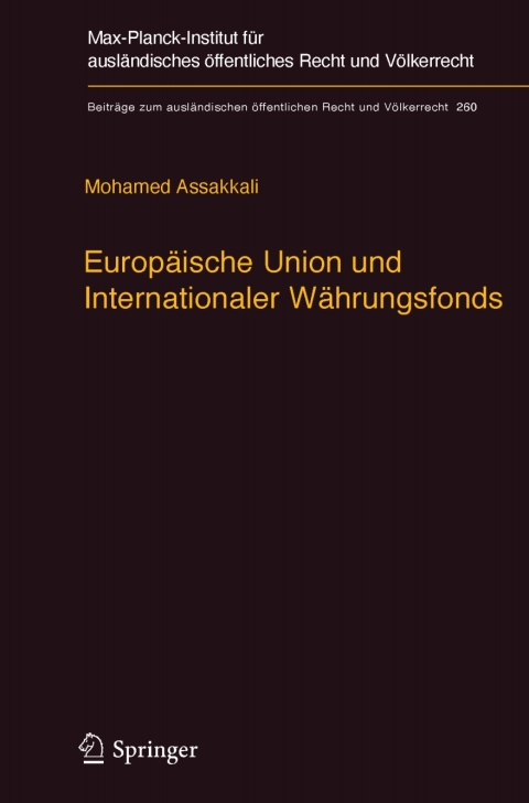 Cover image for book Europäische Union und Internationaler Währungsfonds