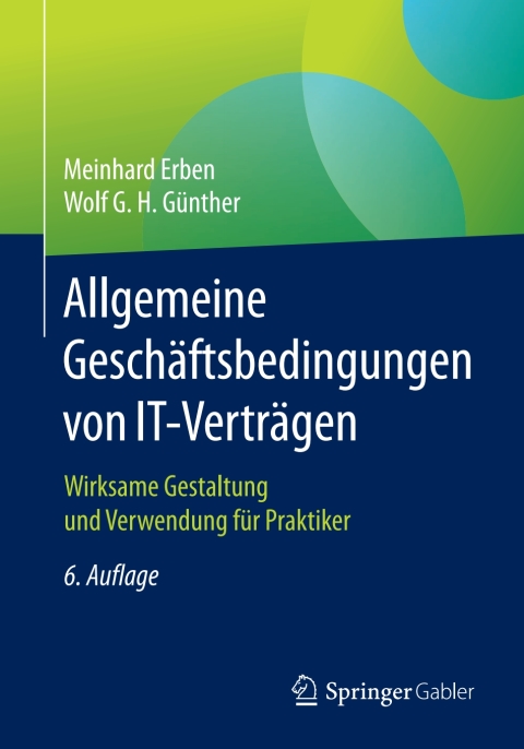 Cover image for book Allgemeine Geschäftsbedingungen von IT-Verträgen