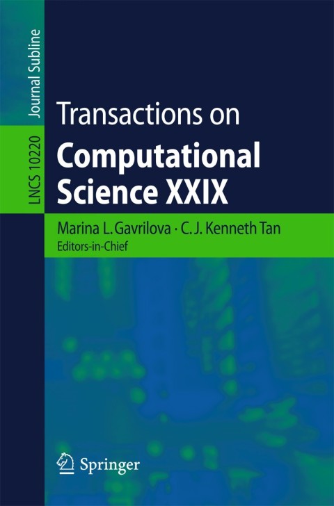 Cover image for book Transactions on Computational Science XXIX