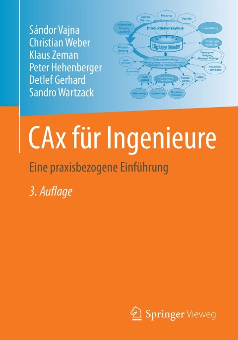 Cover image for book CAx für Ingenieure
