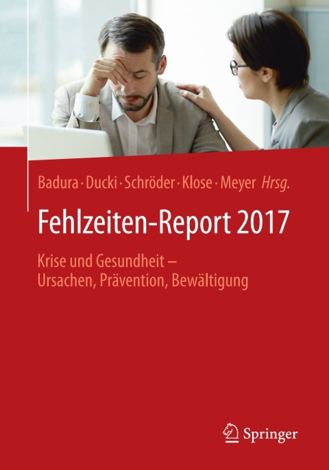 Cover image for book Fehlzeiten-Report 2017