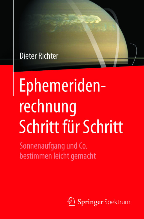 Cover image for book Ephemeridenrechnung Schritt für Schritt