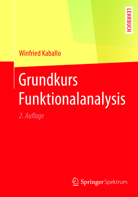 Cover image for book Grundkurs Funktionalanalysis