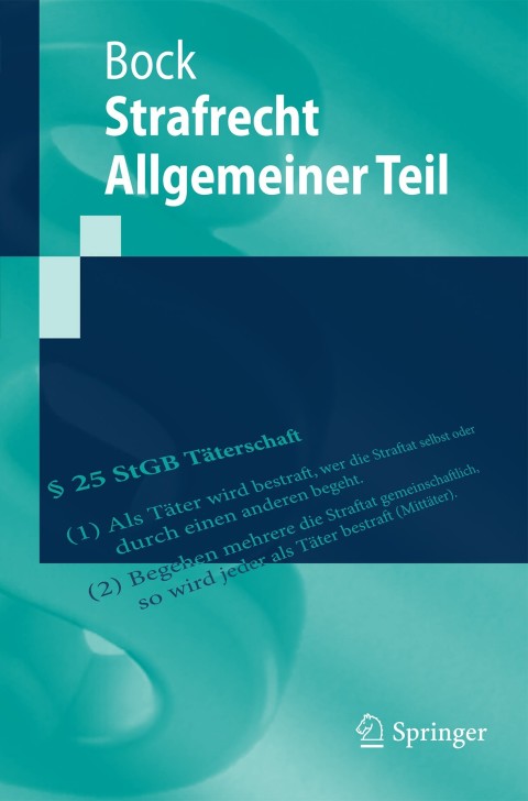 Cover image for book Strafrecht Allgemeiner Teil