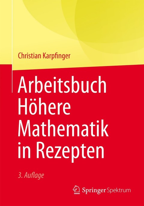 Cover image for book Arbeitsbuch Höhere Mathematik in Rezepten