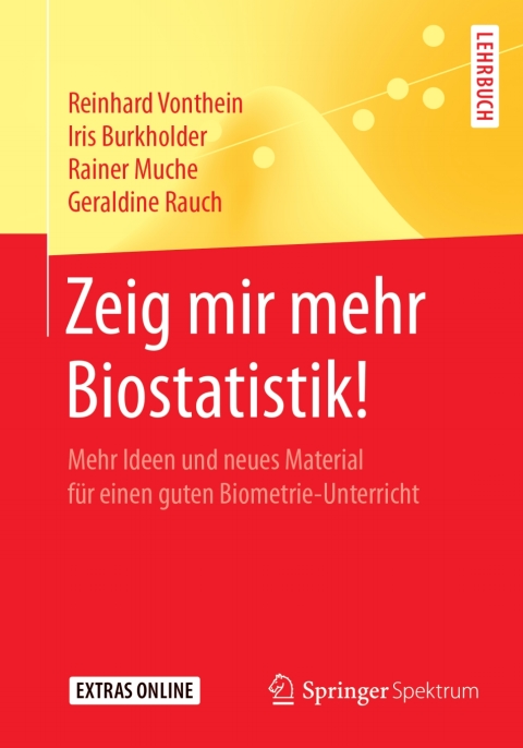 Cover image for book Zeig mir mehr Biostatistik!