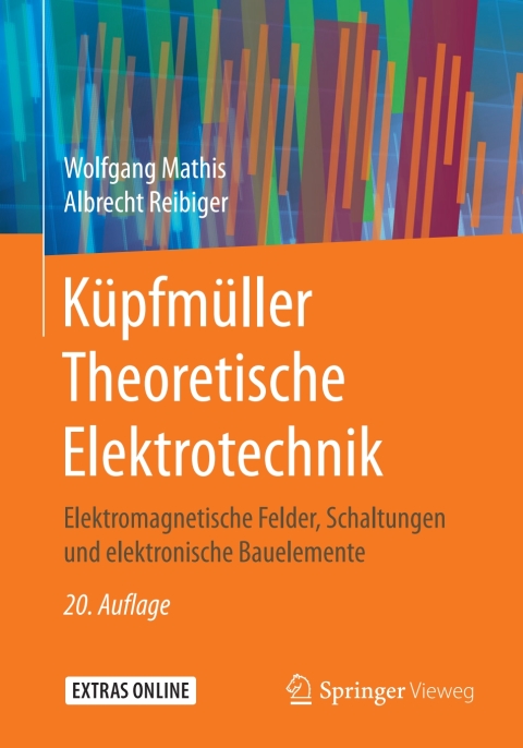 Cover image for book Küpfmüller Theoretische Elektrotechnik