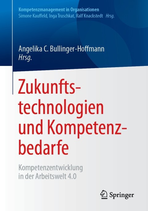 Cover image for book Zukunftstechnologien und Kompetenzbedarfe
