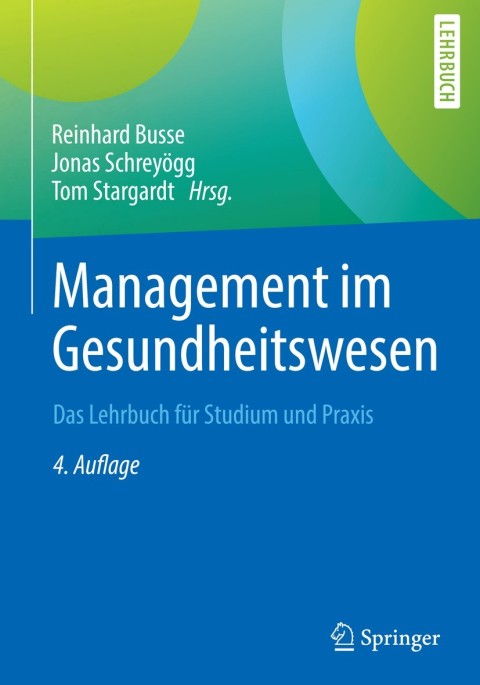 Cover image for book Management im Gesundheitswesen