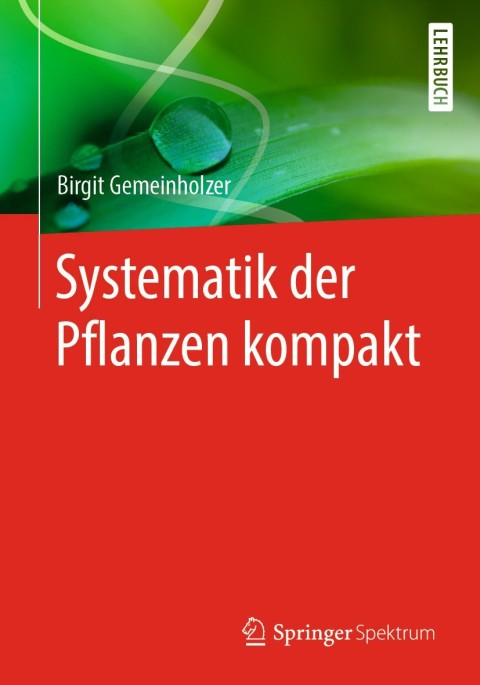 Cover image for book Systematik der Pflanzen kompakt