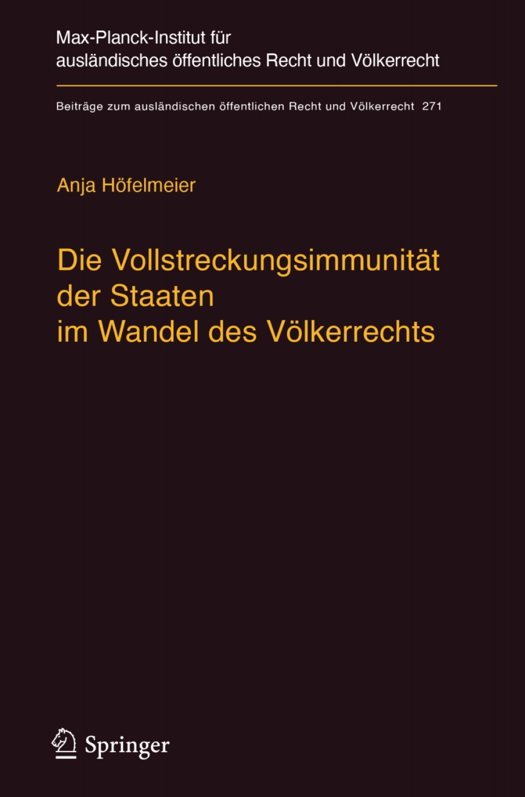 ISBN 9783662553848 product image for Die VollstreckungsimmunitÃ¤t der Staaten im Wandel des VÃ¶lkerrechts (eBook Rent | upcitemdb.com