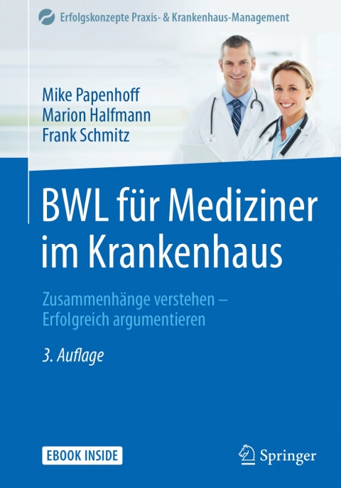 Cover image for book BWL für Mediziner im Krankenhaus