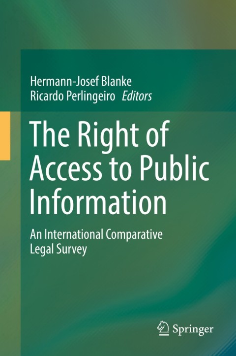 Cover image for book The Right of Access to Public Information