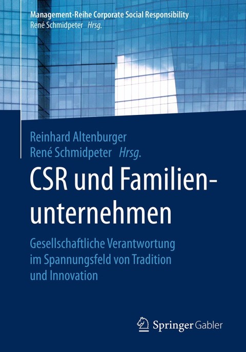 Cover image for book CSR und Familienunternehmen