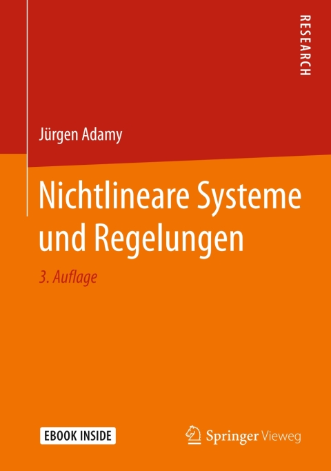 Cover image for book Nichtlineare Systeme und Regelungen