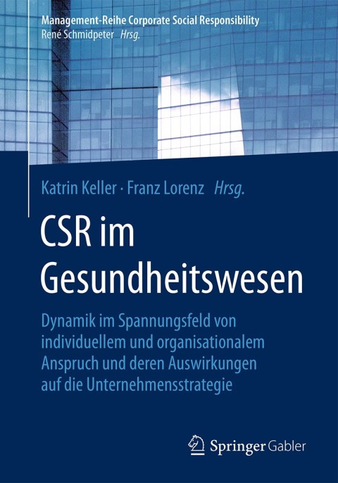 Cover image for book CSR im Gesundheitswesen