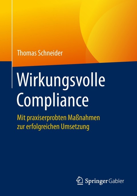 Cover image for book Wirkungsvolle Compliance
