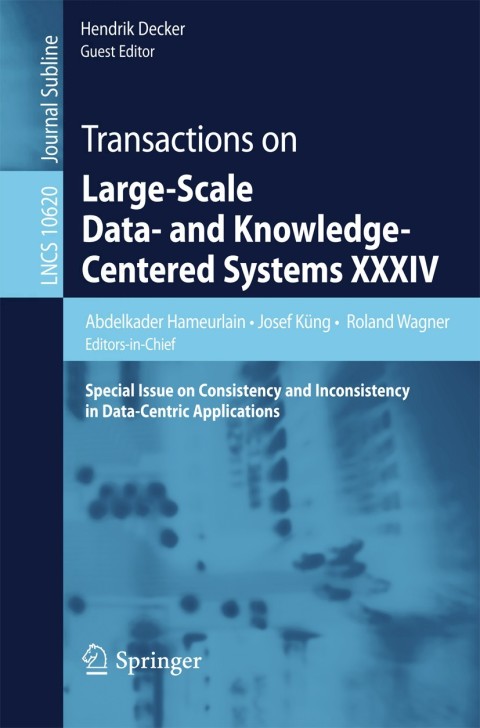 Cover image for book Transactions on Large-Scale Data- and Knowledge-Centered Systems XXXIV