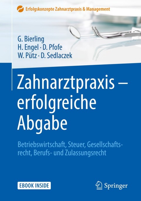 Cover image for book Zahnarztpraxis - erfolgreiche Abgabe
