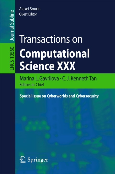 Cover image for book Transactions on Computational Science XXX