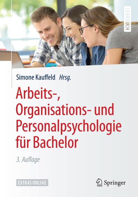 Cover image for book Arbeits-, Organisations- und Personalpsychologie für Bachelor
