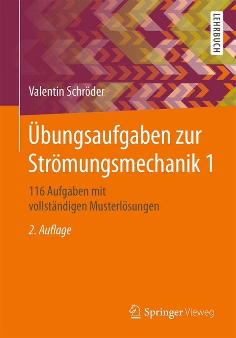Cover image for book Übungsaufgaben zur Strömungsmechanik 1