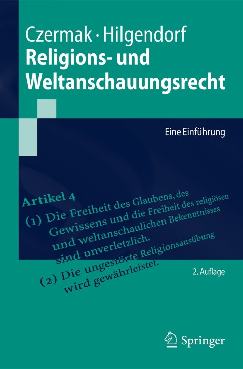 Cover image for book Religions- und Weltanschauungsrecht