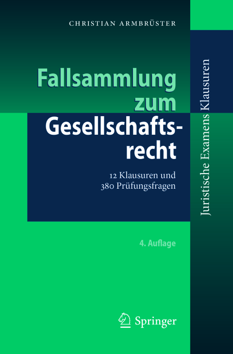 Cover image for book Fallsammlung zum Gesellschaftsrecht