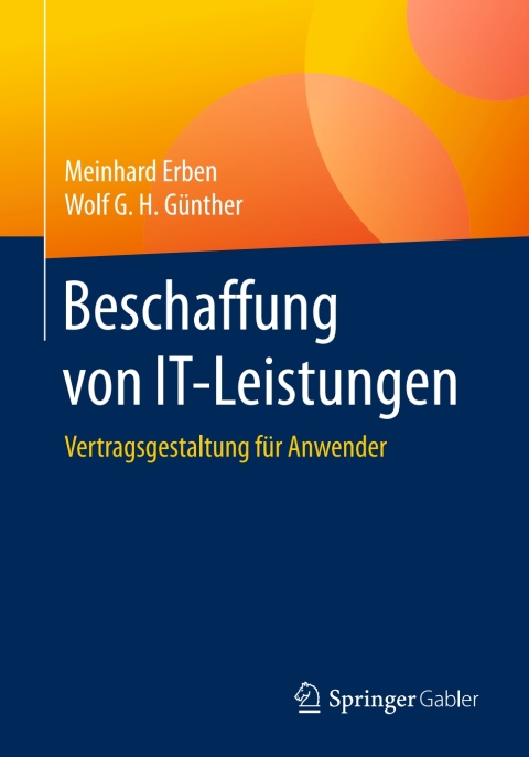 Cover image for book Beschaffung von IT-Leistungen