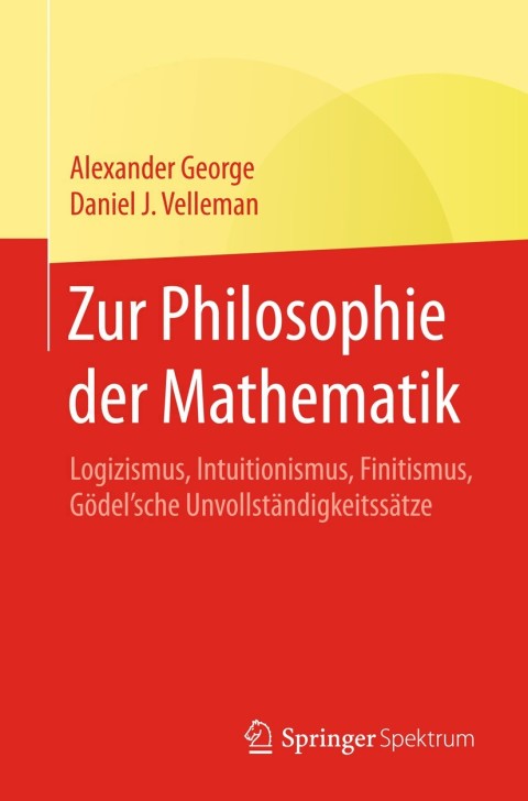 Cover image for book Zur Philosophie der Mathematik