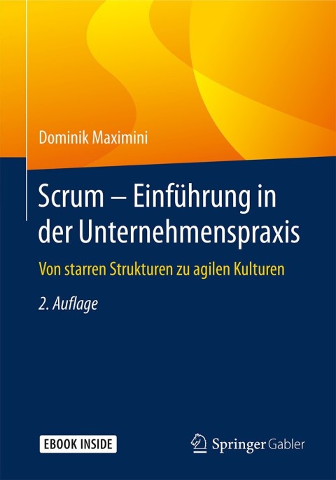Cover image for book Scrum – Einführung in der Unternehmenspraxis