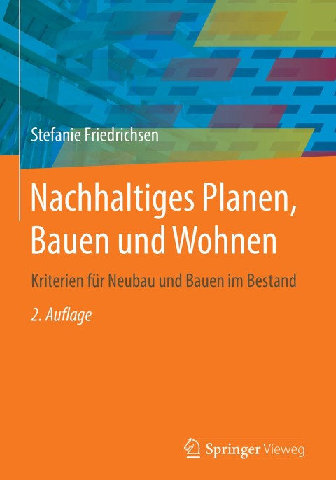 Cover image for book Nachhaltiges Planen, Bauen und Wohnen