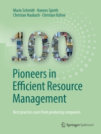 Cover image: 100 Pioneers in Efficient Resource Management 9783662567449