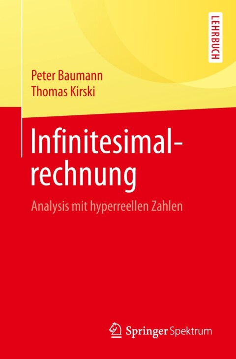 Infinitesimalrechnung 
