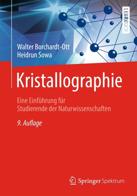 Cover image for book Kristallographie