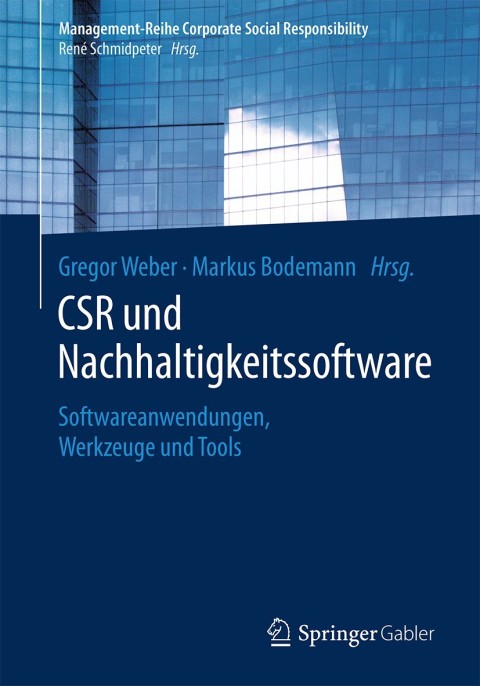 Cover image for book CSR und Nachhaltigkeitssoftware