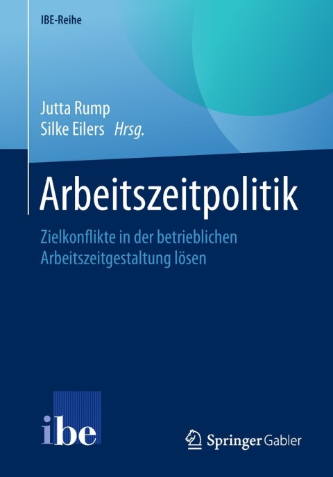 Cover image for book Arbeitszeitpolitik