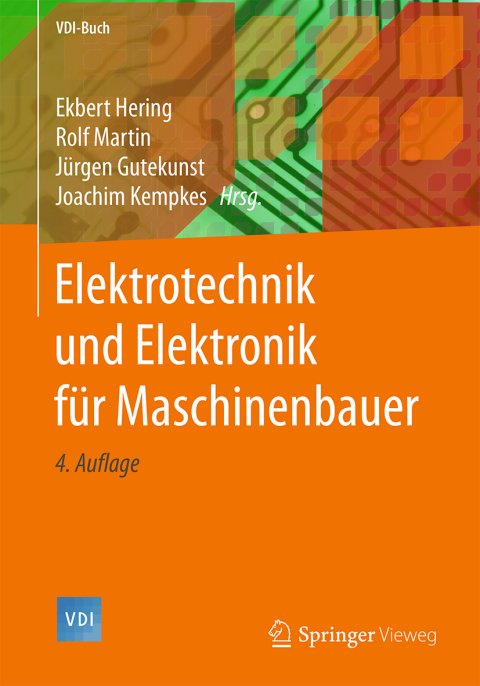 Cover image for book Elektrotechnik und Elektronik für Maschinenbauer