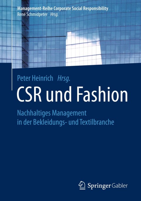 Cover image for book CSR und Fashion